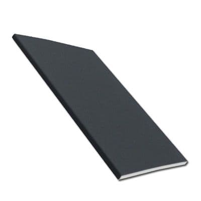 200mm Dark Grey Smooth uPVC Soffit Board - 5m RAL 7016
