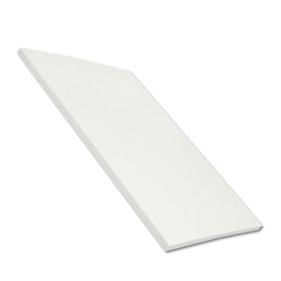 200mm White Foiled uPVC Soffit Board - 5m