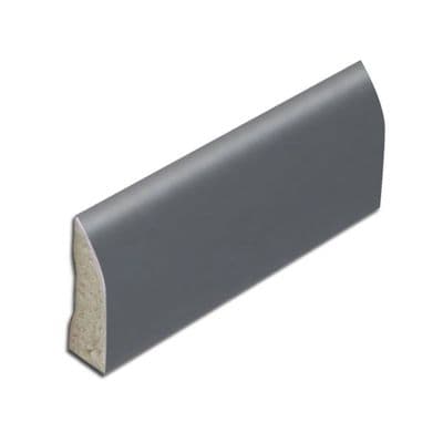 20mm Slate Grey uPVC Edge Fillet Trim - 5m RAL 7015