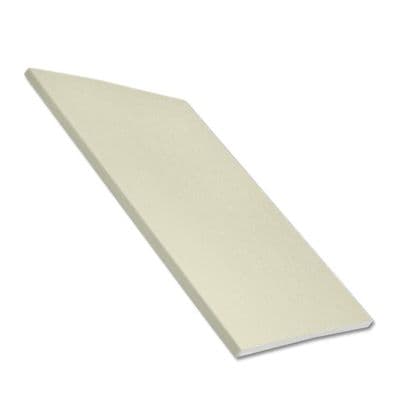 250mm Cream uPVC Soffit Board - 5m