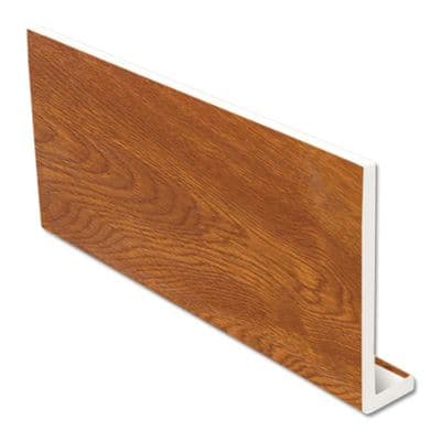 250mm Golden Oak Fascia Capping Board 9mm - 5m