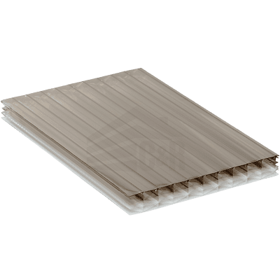 25mm Bronze & Opal Tint Multi Wall Sheet