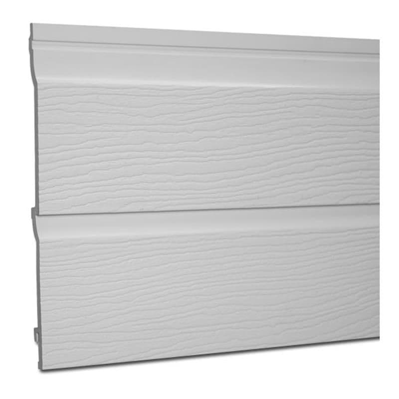 300mm Embossed Grey Double Shiplap Cladding - 5m
