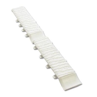300mm Embossed Shiplap Cladding Joint Cover (White)