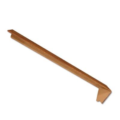 300mm Light Oak 135 Degree Fascia Corner Trim