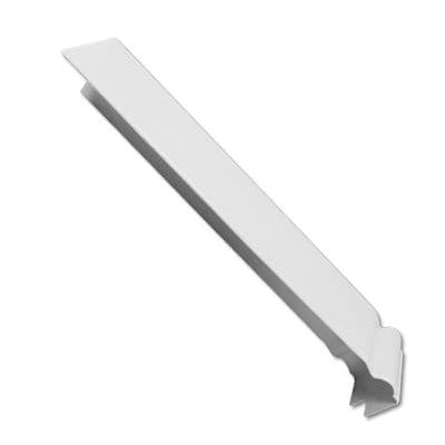 300mm Ogee External White Fascia Corner Trim