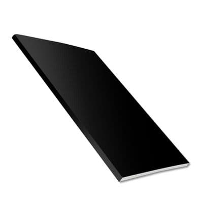 300mm Plain Black Smooth Soffit Board - 5m