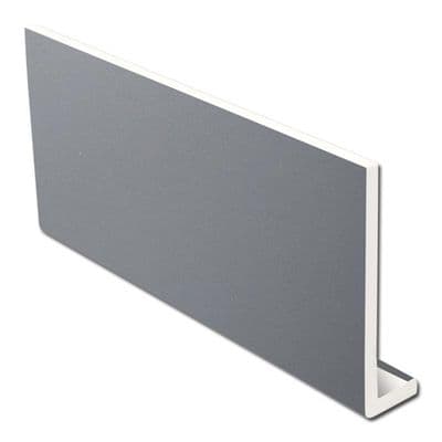 300mm Slate Grey Smooth uPVC Fascia Capping Board - 5m RAL 7015