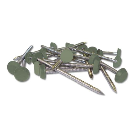 30mm Chartwell Green Polytop Pins Box 250 Qty