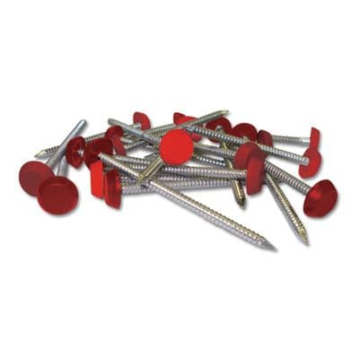 30mm Wine Red Plastic Headed Pins 250 Box Qty