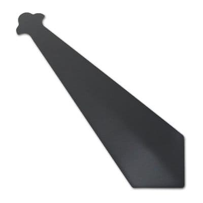 350mm Dark Grey Smooth Roof Finial RAL 7016