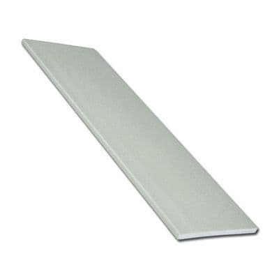 400mm Agate Grey 9mm Plain Soffit Board - 5m