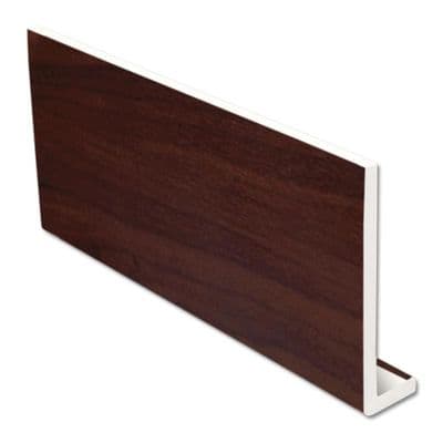 405mm Rosewood Fascia Capping Board 9mm x 1.25m (Box End)