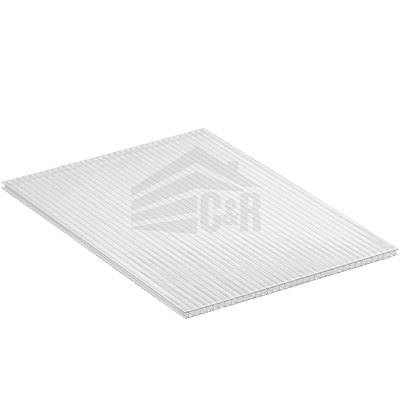 4mm Clear Twin Wall Sheet