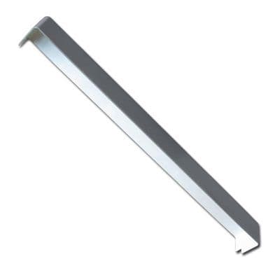 500mm Slate Grey Smooth Fascia External Corner Double Ended RAL 7015