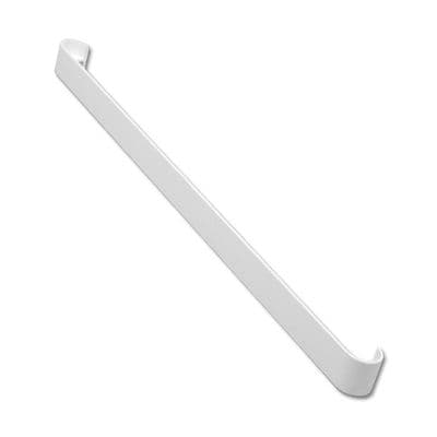 500mm White Bullnose Fascia Joint Trim Double Ended