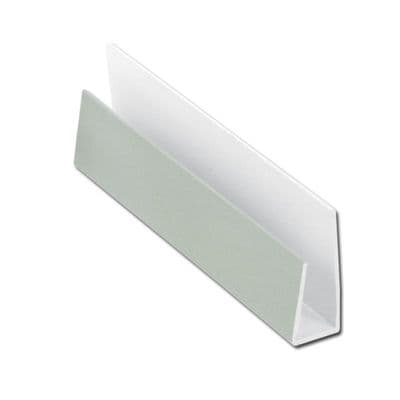 Agate Grey Hollow Soffit J Section Trim - 5m