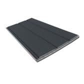 Anthracite Grey Grained Hollow Soffit Board