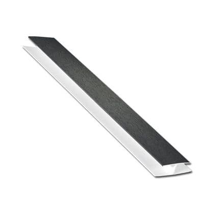 Anthracite Grey Soffit H Joint Trim - 5m