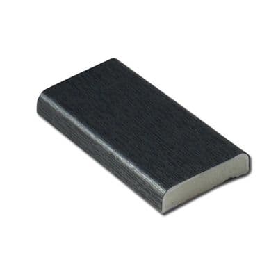 Anthracite PVC 25mm D Mould - 5m