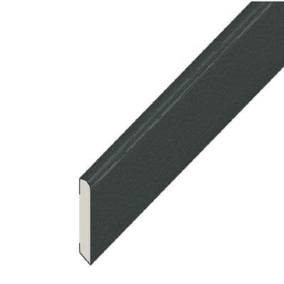 Anthracite PVC 30mm Finishing Trim - 5m