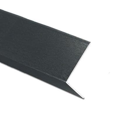 Anthracite PVC 50mm X 50mm Rigid Angle - 5m