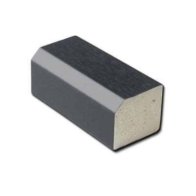 Anthracite uPVC 22mm X 20mm Rectangle Bead - 5m