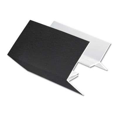 Black Ash 2 Part External Corner Shiplap Cladding Trim - 5m