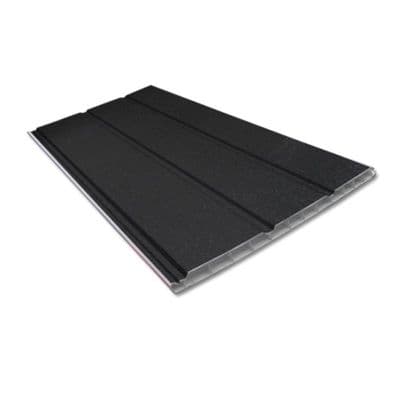 Black Ash 300mm Hollow Soffit Board Tongue and Groove - 5m