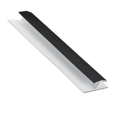 Black Ash Centre Joint Shiplap Cladding Trim - 5m