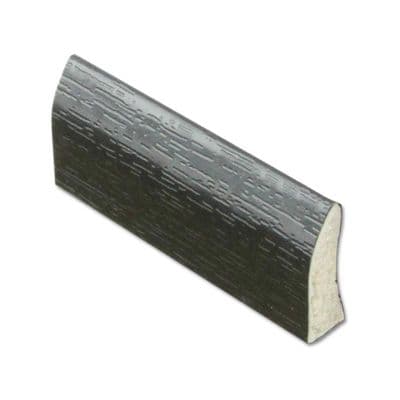Black Ash PVC 20mm Finishing Trim - 5m