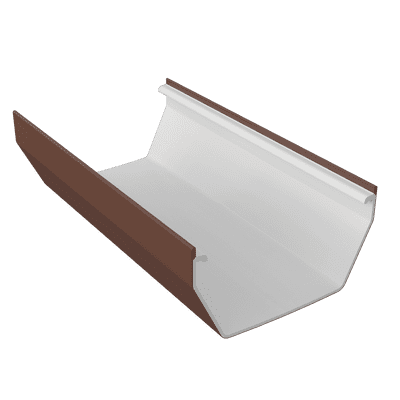 Brown Square UPVC Gutter & Fittings