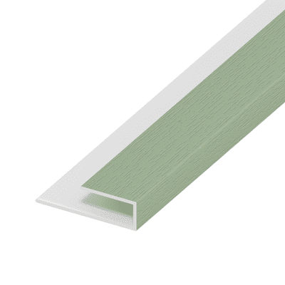 Chartwell Green Soffit Board Starter Trim / J Trim - 5m