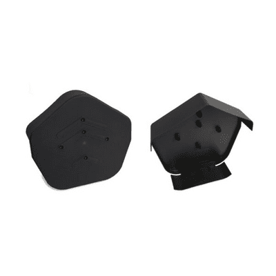 Dry Verge End Cap Angled Grey