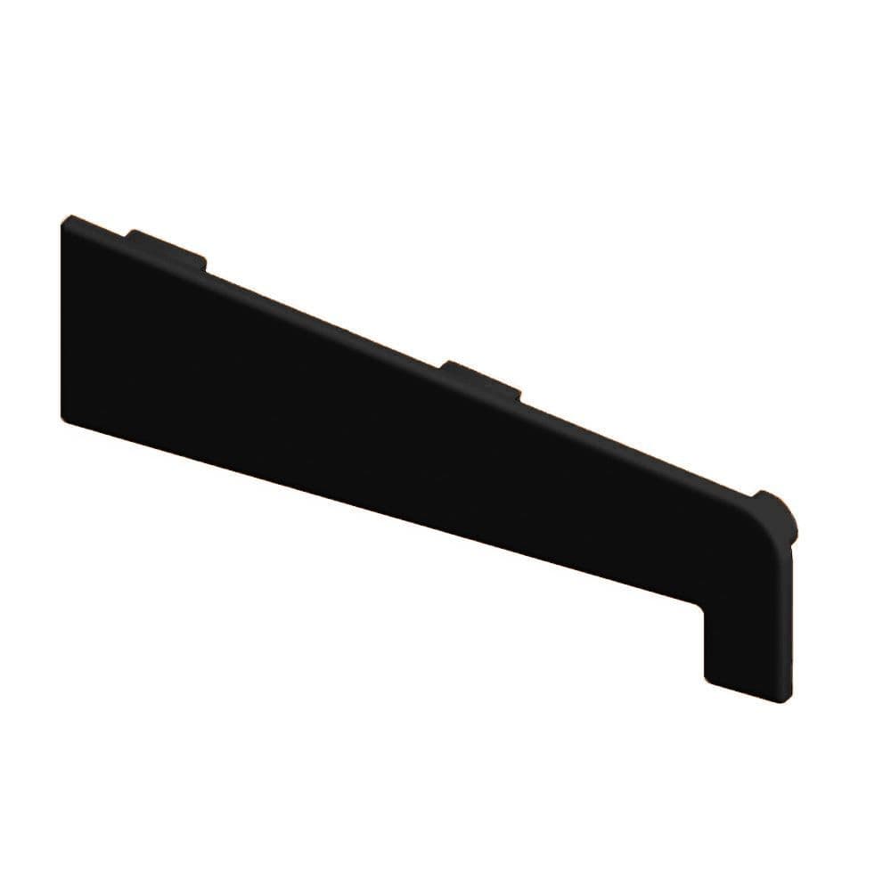 Exterior Window Sill End Caps 2 Pack 150mm Black
