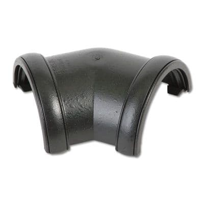 Floplast Cast Iron Style Half Round 135 Degree Gutter Angle