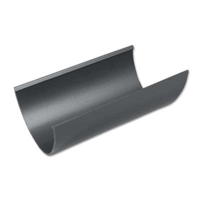 FloPlast Grey High Capacity Gutter 4m