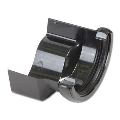 FloPlast Half Round to Cast Iron Ogee Gutter Adaptor RH