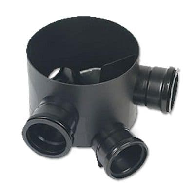 FloPlast Underground 270mm 45 Degree Inlet Chamber Base
