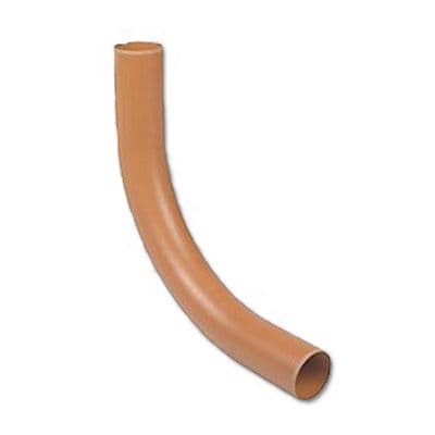 FloPlast Underground Long Radius Bend 87.5 Degree Plain End