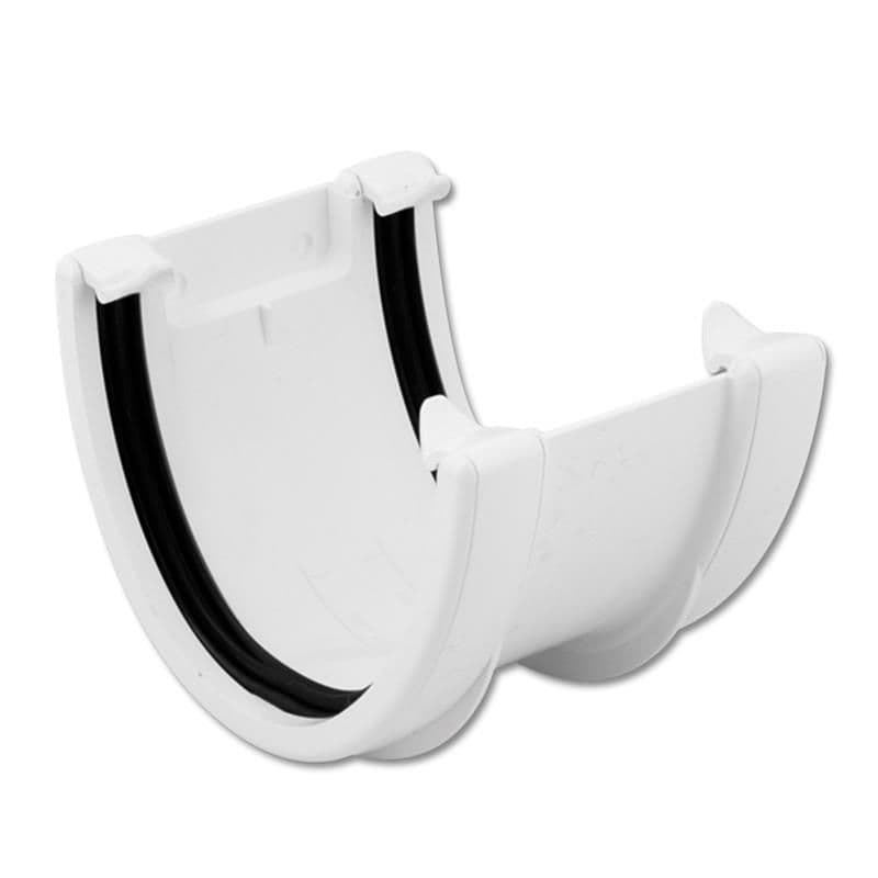 FloPlast White High Capacity Floating Gutter Union