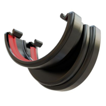 Freeflow Deep-Round Gutter Adapter Black