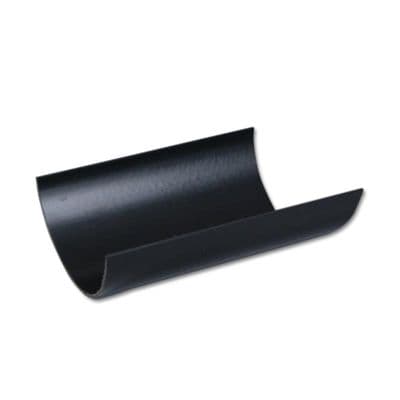 Half Round Gutter - Black