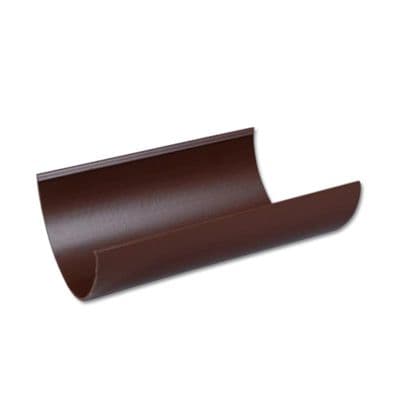 Half Round Gutter - Brown