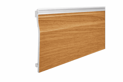Irish Oak Grained UPVC External Shiplap Cladding