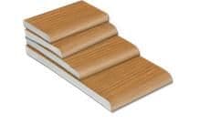 Irish Oak UPVC Trims, Profiles & Angles
