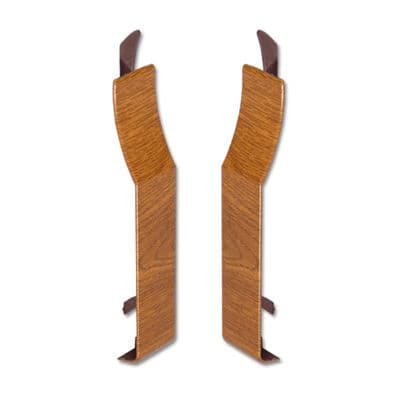 Light Oak uPVC 150mm Shiplap Cladding Joint Cover