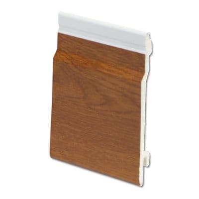 Light Oak uPVC Open V Cladding 100mm - 5m
