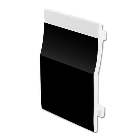 Plain Black Smooth 150mm Shiplap Cladding - 5m