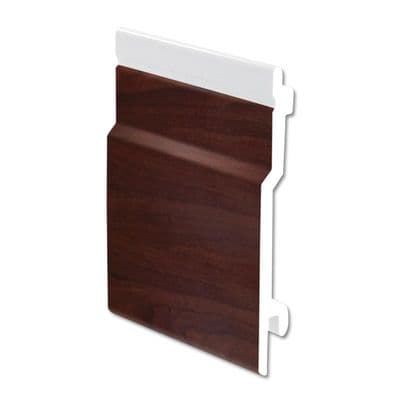 Rosewood 100mm External UPVC Open V Cladding - 5m